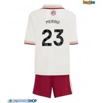 Maglie da calcio Arsenal Mikel Merino #23 Terza Maglia Bambino 2025-26 Manica Corta + Pantaloni corti)